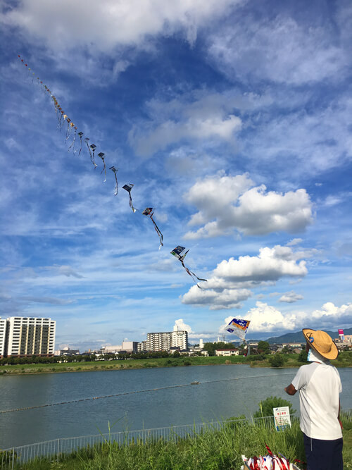 狭山池連凧